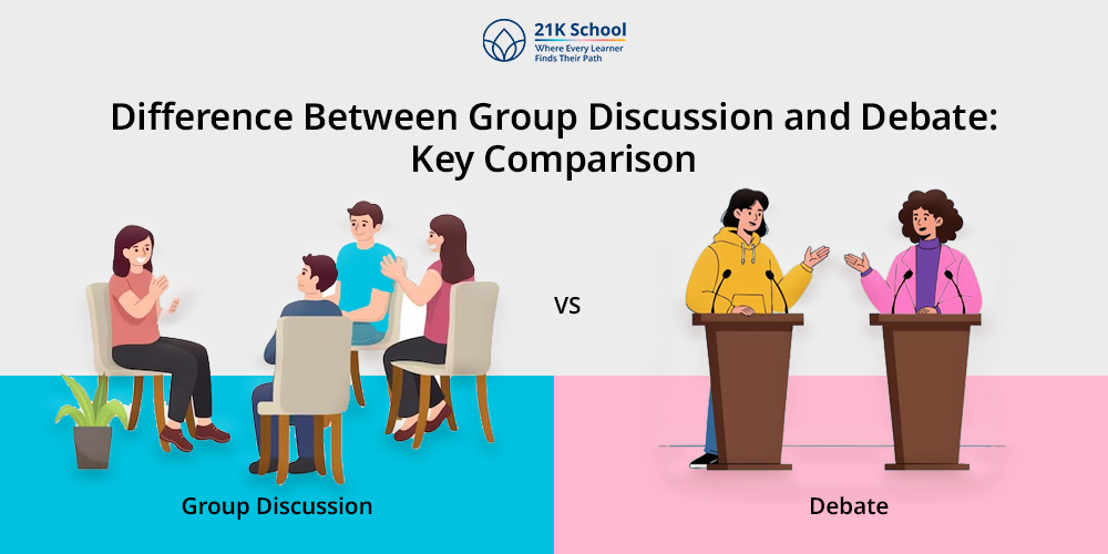 Difference Between Group Discussion and Debate