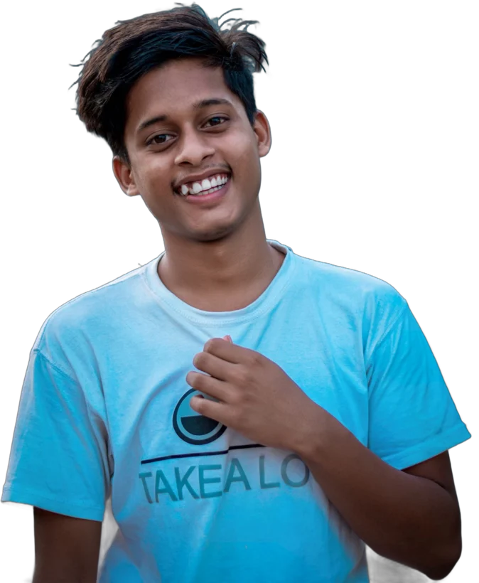 A smiling 21K School learner