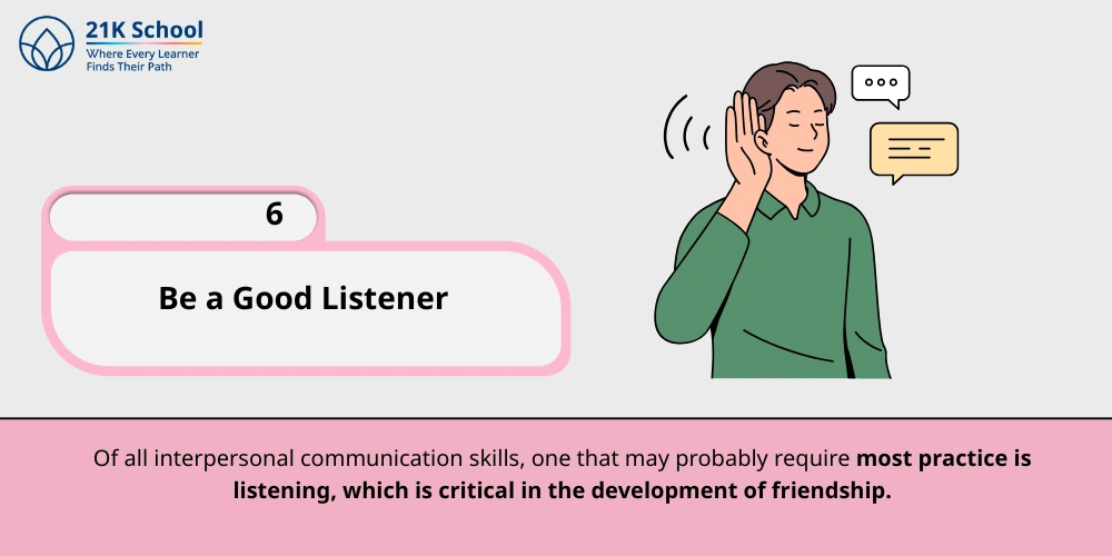 Be a Good Listener