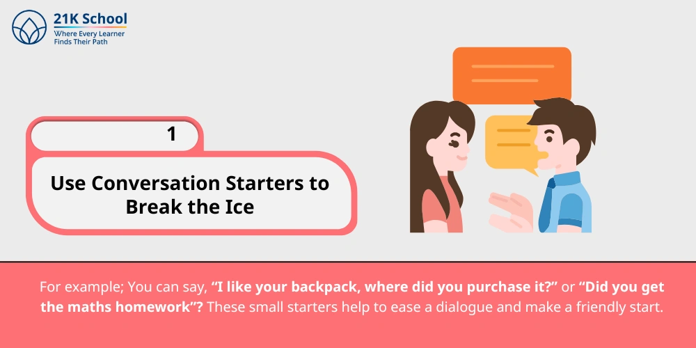 Use Conversation Starters to Break the Ice