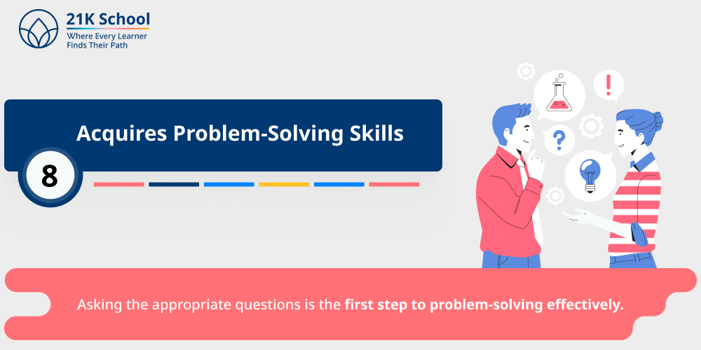 Acquires Problem-Solving Skills