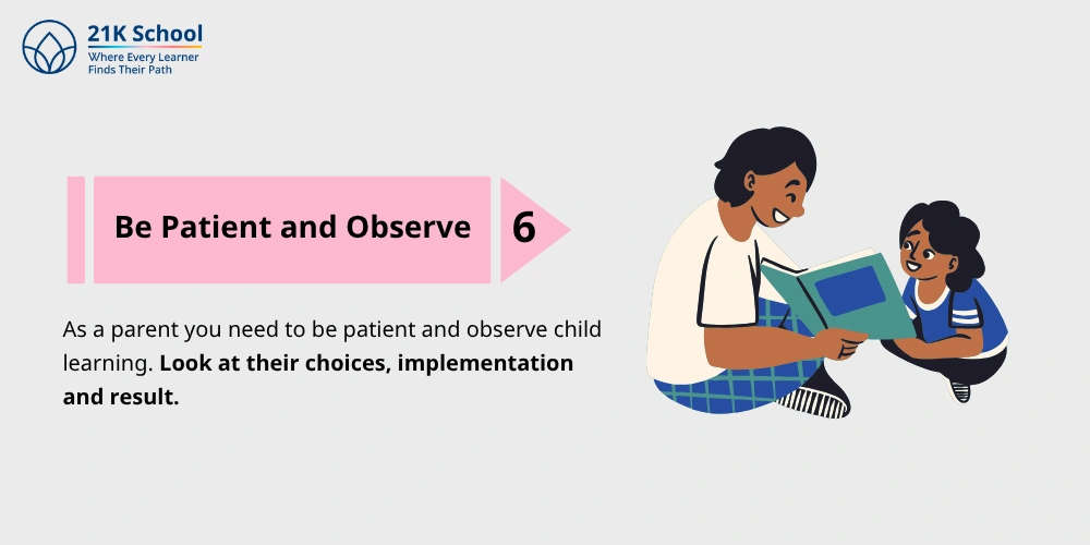 Be Patient and Observe