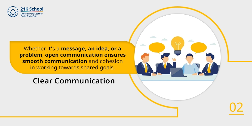 2. Clear Communication