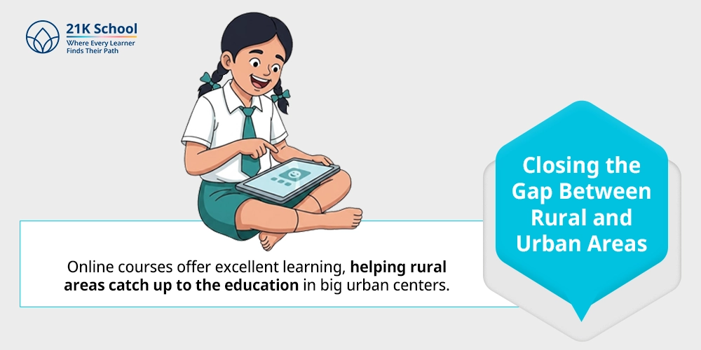 1. Closing the Gap between Rural and Urban Areas