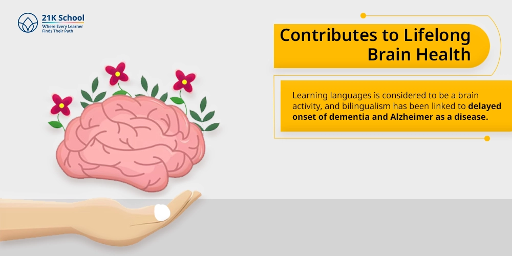 Contributes to Lifelong Brain Health