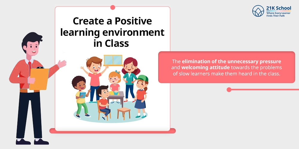  Create a Positive learning environment in Class 