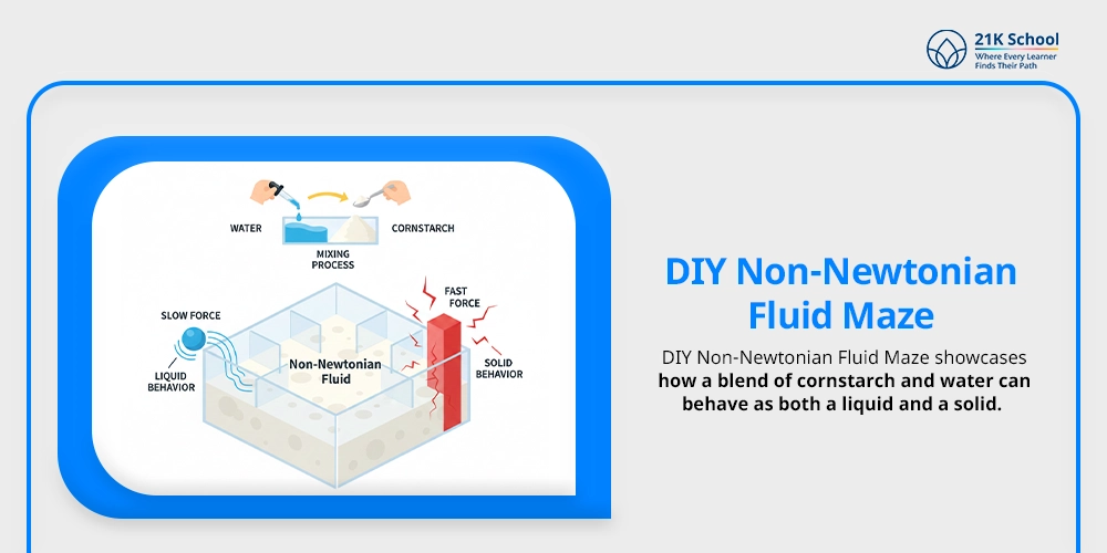 DIY Non-Newtonian Fluid Maze