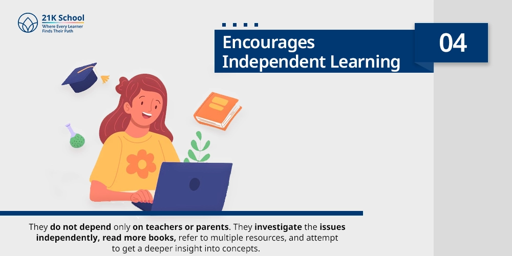 Encourages Independent Learning