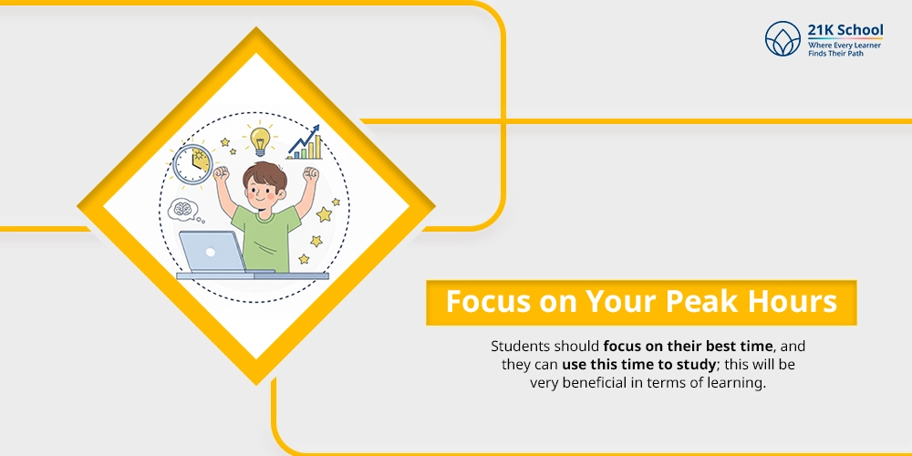Focus on Your Peak Hours