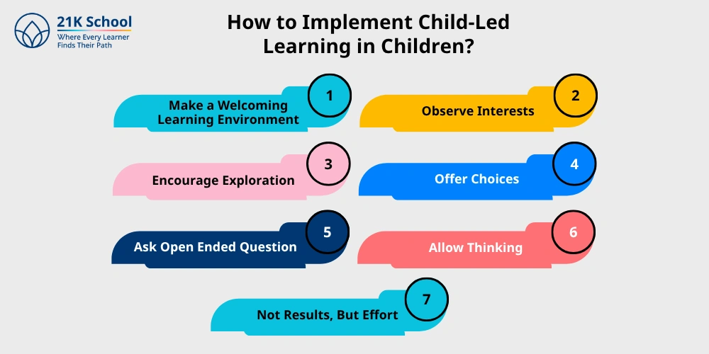 How to Implement Child-Led Learning in Children?