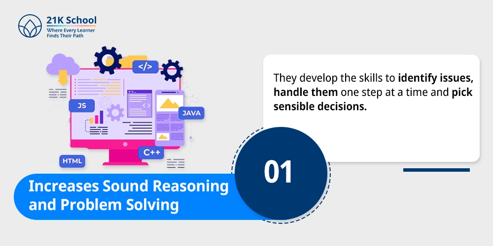 Increases Sound Reasoning and Problem Solving