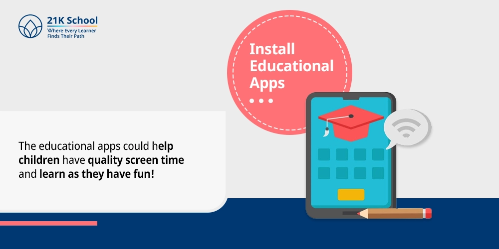 Install educational apps