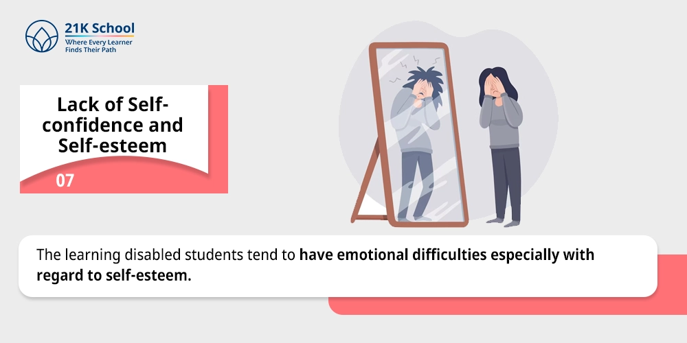 Lack of Self-confidence and Self-esteem