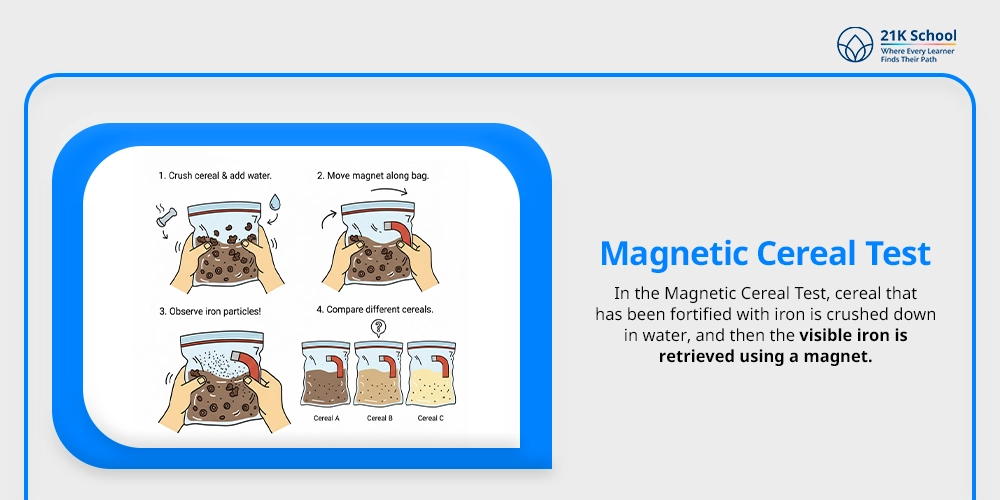 Magnetic Cereal Test