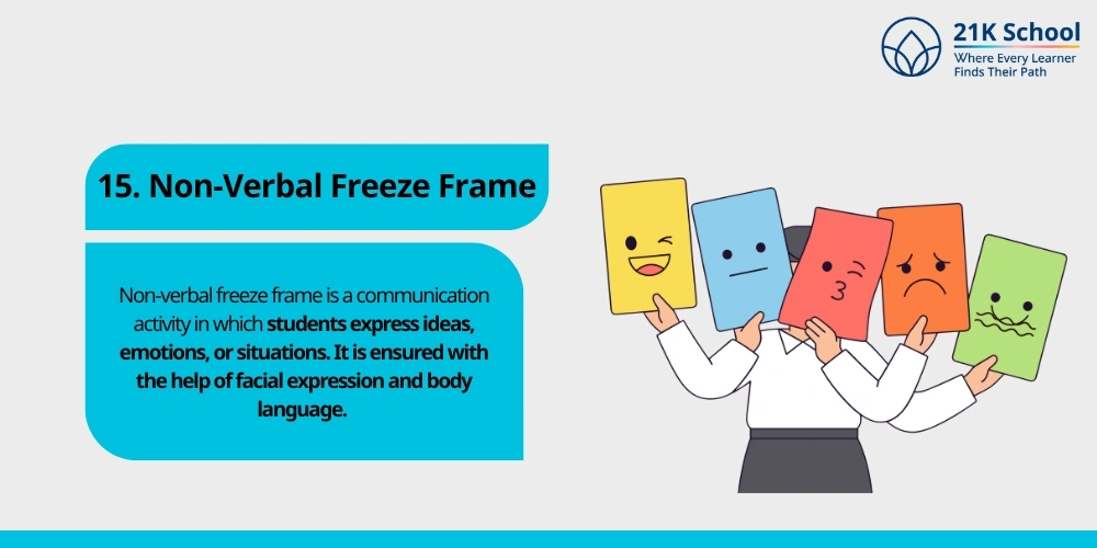  Non-Verbal Freeze Frame