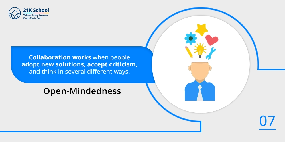 7. Open-Mindedness