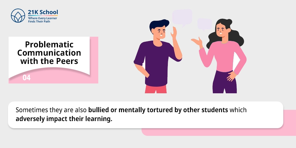 Problematic Communication with the Peers