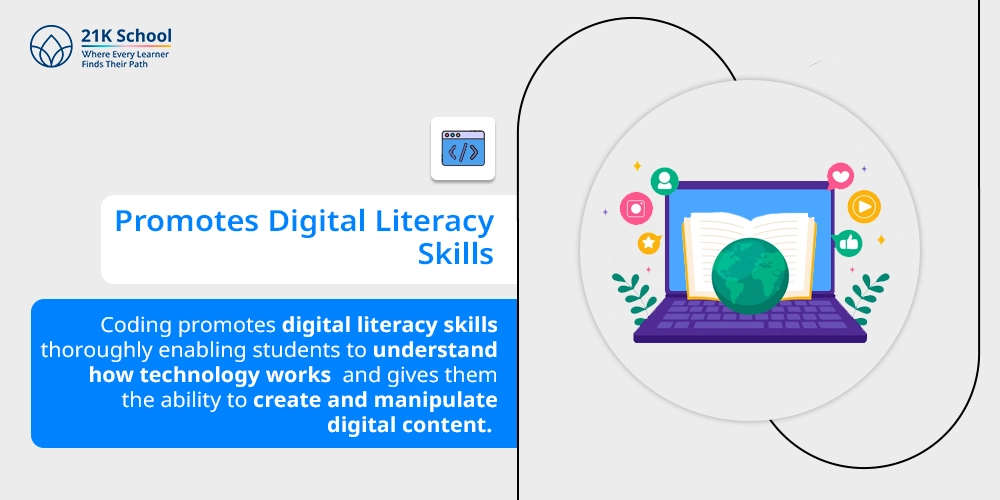 7. Promotes Digital Literacy Skills