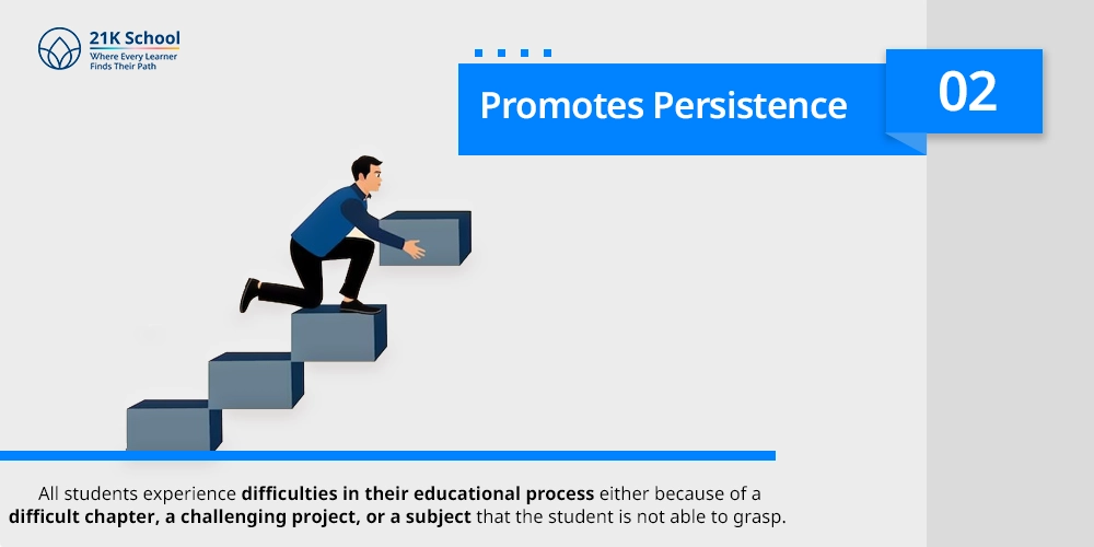 Promotes Persistence