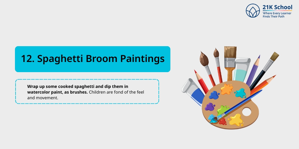 Spaghetti Broom Paintings