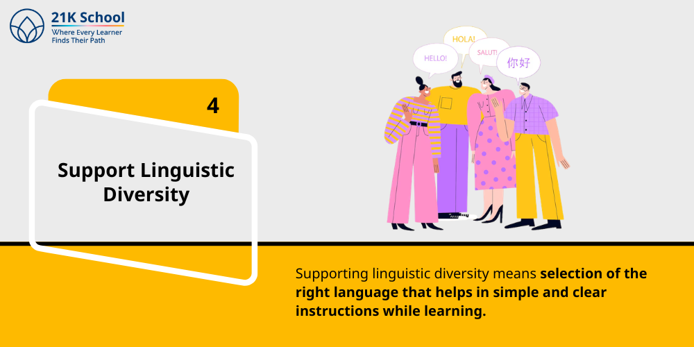 Support Linguistic Diversity