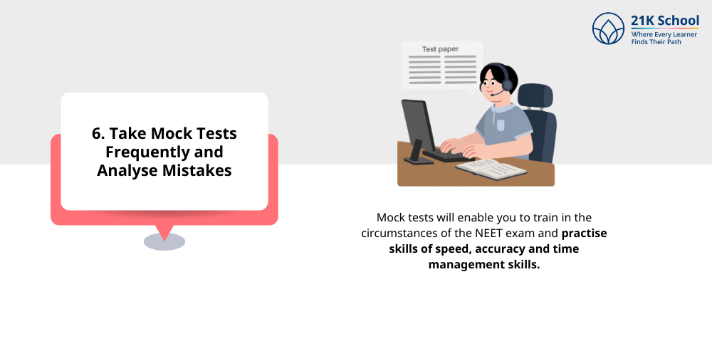 Take Mock Tests Frequently and Analyse Mistakes