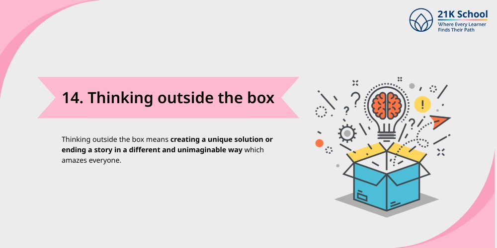Thinking outside the box