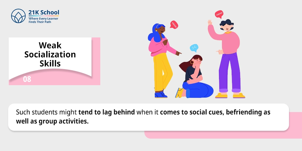 Weak Socialization Skills