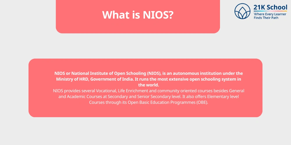 What is NIOS?