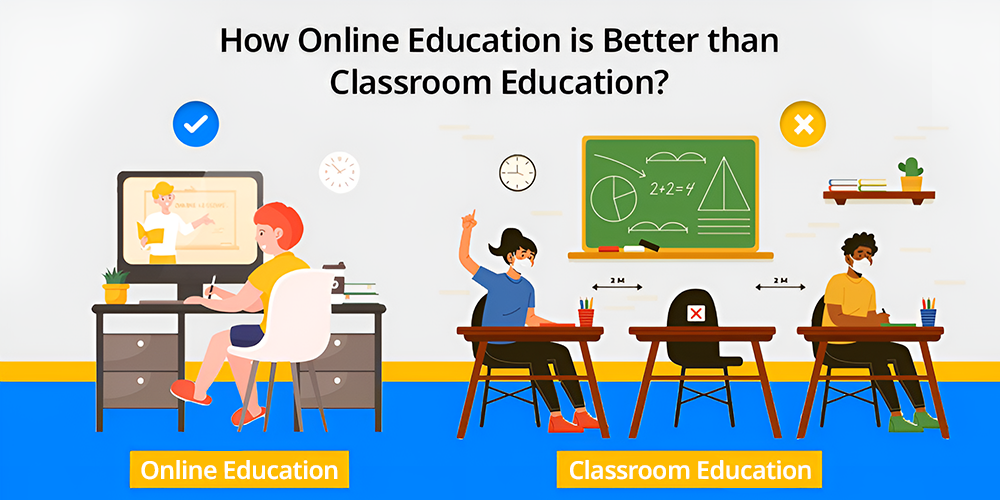 How Online Education is Better than Classroom Education?