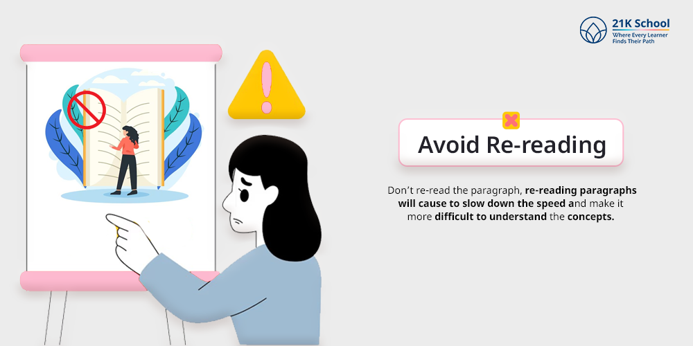 Avoid Re-reading: