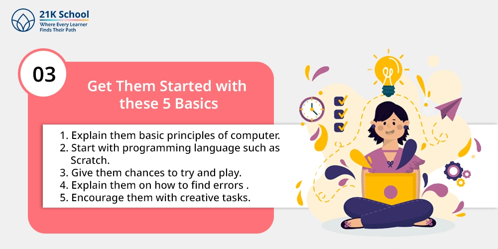 3) Get them started with these 5 basics