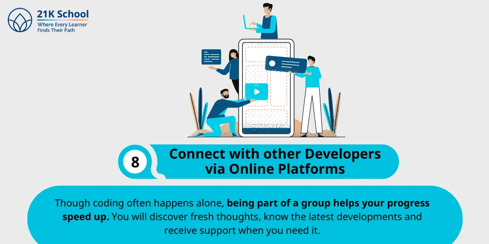 Connect with other Developers via Online Platforms