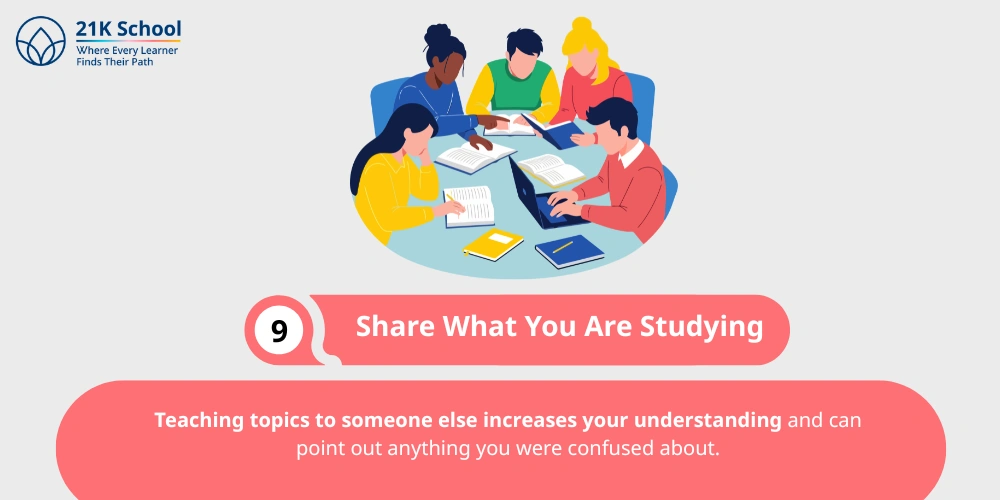Share What You Are Studying