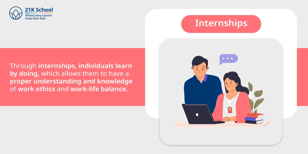 1. Internships: 