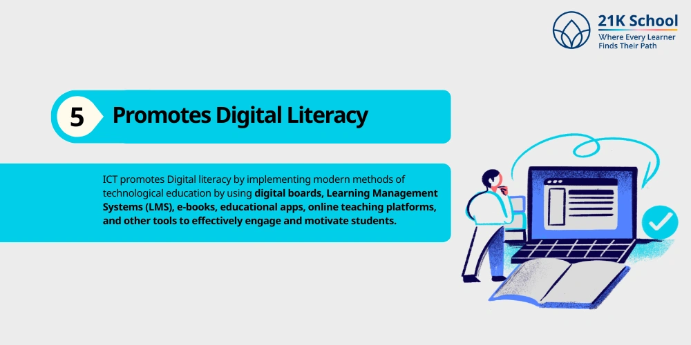Promotes Digital Literacy