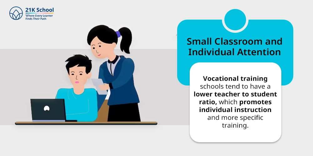 5. Small Classroom and Individual Attention