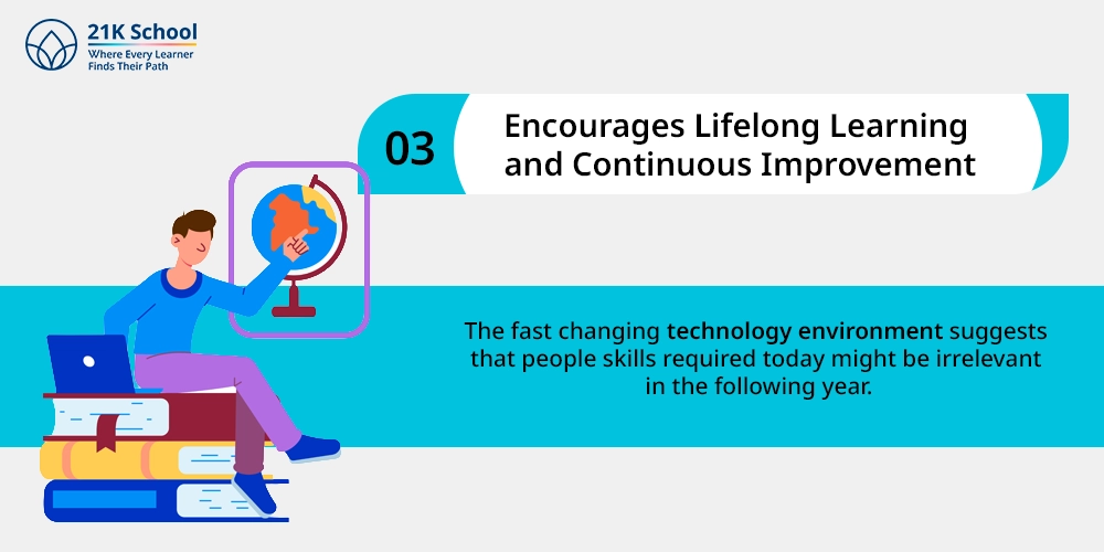 3. Encourages Lifelong Learning and Continuous Improvement