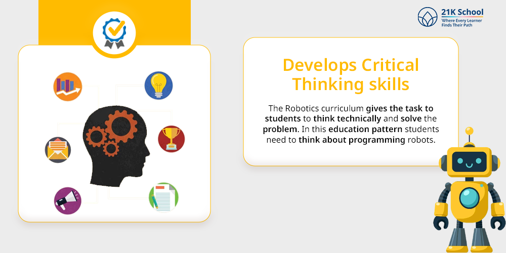  Develops critical thinking skills