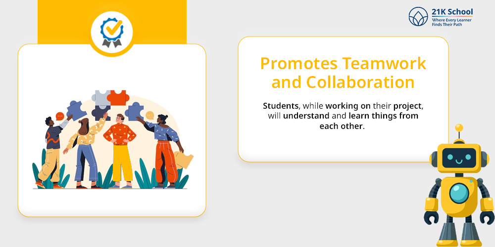 Promotes teamwork and collaboration