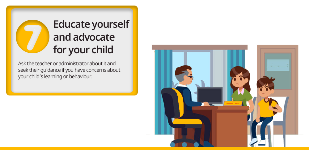 7. Educate Yourself and Advocate for Your Child
