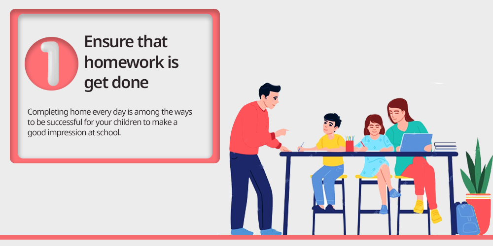 1. Ensure that Homework is Get Done