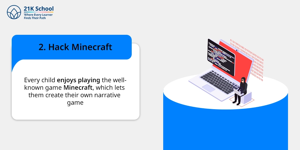 2. Hack Minecraft: