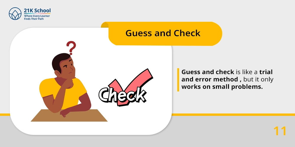 11. Guess and Check