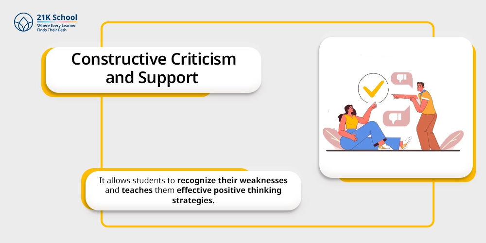 Constructive Criticism and Support
