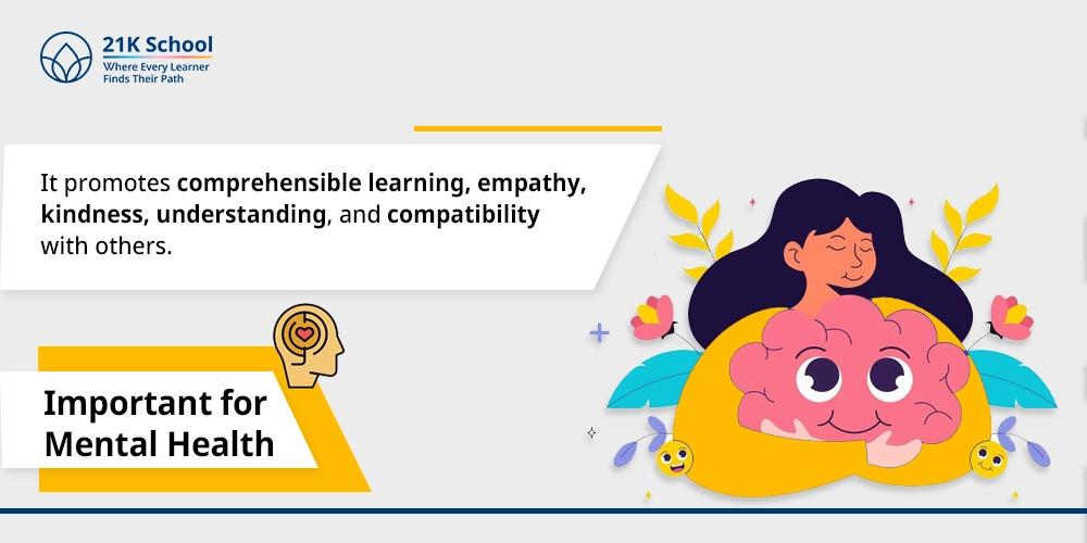 10. Important for Mental Health: