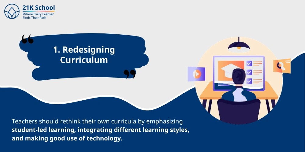 1. Redesigning Curriculum