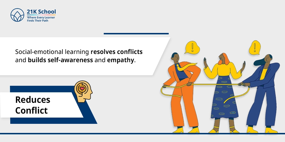 8. Reduces conflict