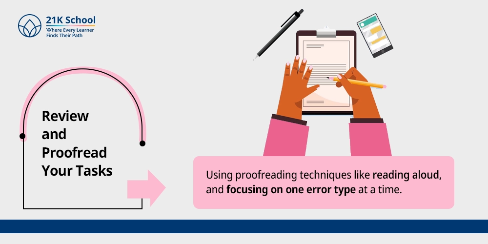 Review and Proofread Your Tasks
