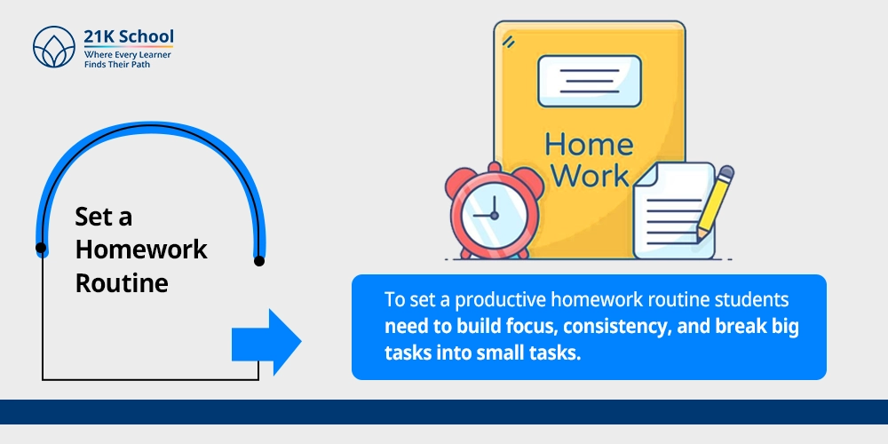 Set a Homework Routine